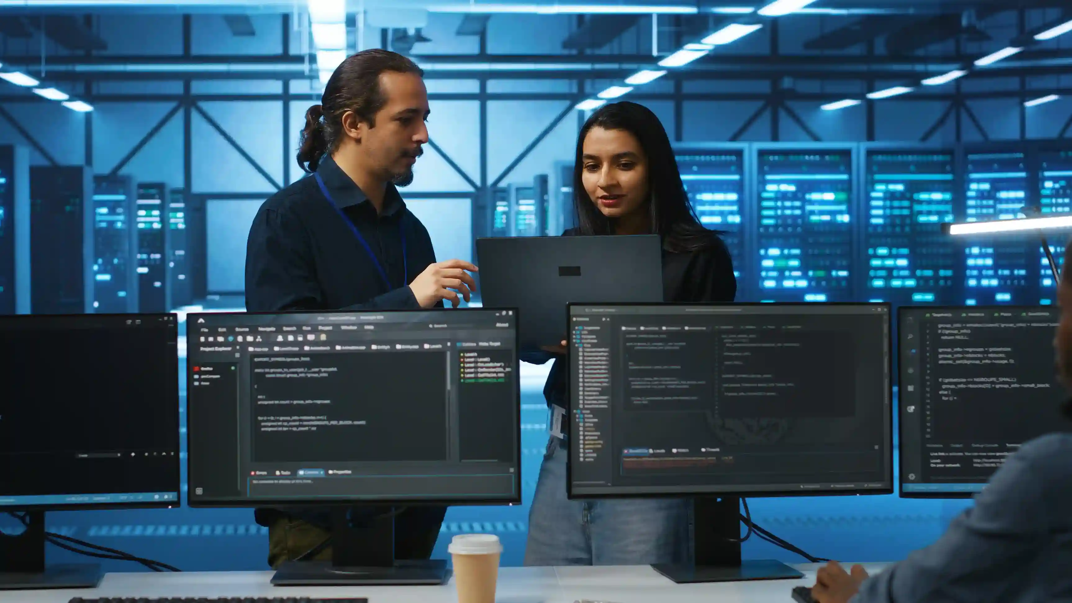 Kenstin engineering team collaborating on product delivery Kenstin engineering team collaborating on product delivery